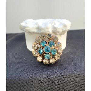Vintage 1960s Rhinestone Brooch
